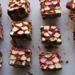 4 Ingredient Peanut Butter Marshmallow Bars | GlutenFreeBaking.com