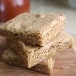 Gluten-Free Maple Blondie Bars |These are so good and so easy!