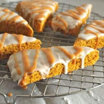 Gluten-Free Pumpkin Scones (Starbucks Copycat Recipe)