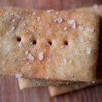 These whole grain gluten-free crackers taste like wheat thins--only without the wheat, of course!