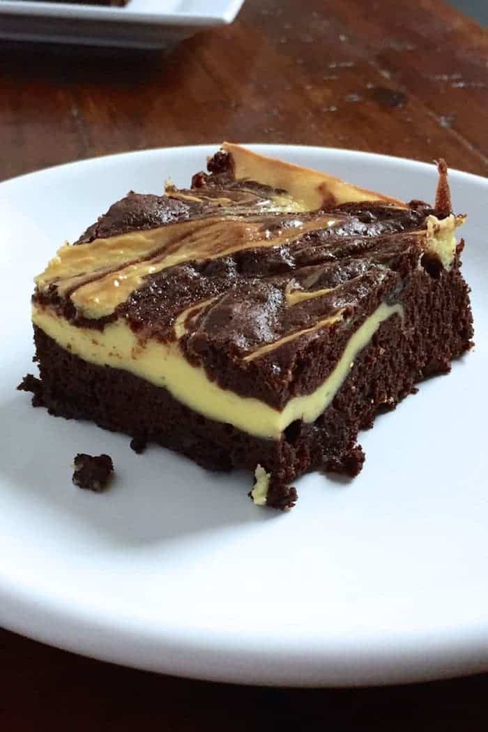 Gluten-Free Cheesecake Brownies