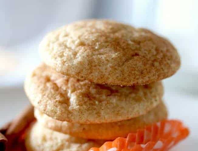 Pumpkin Spice Snickerdoodles